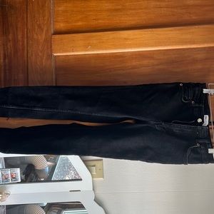Black Zara high rise skinny jeans size 6